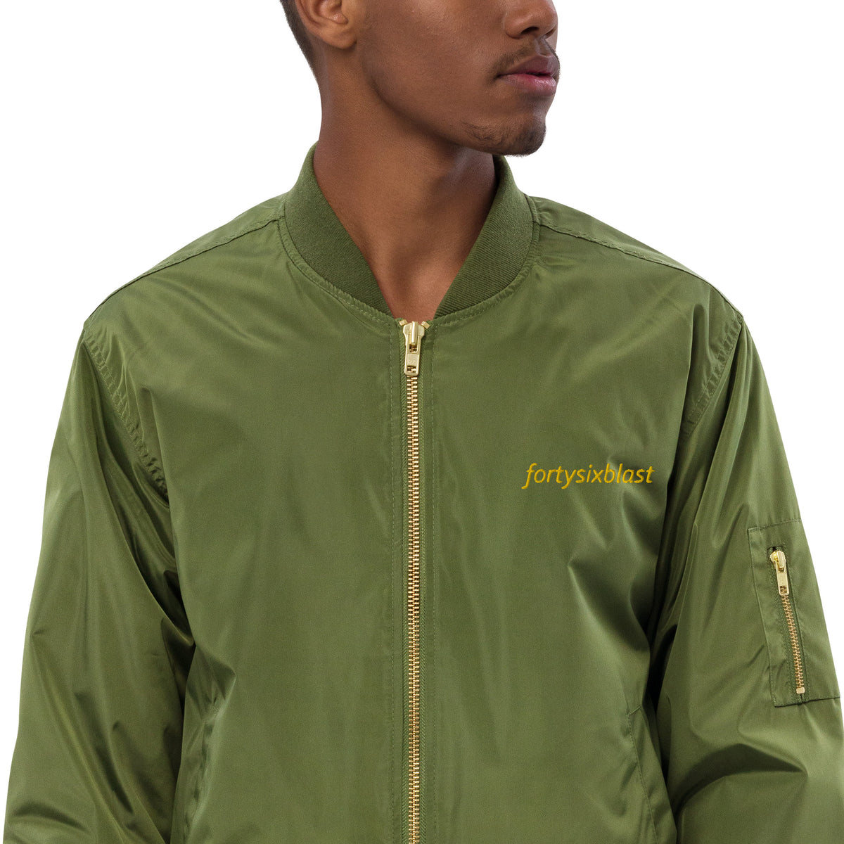 Premium recycled bomber jacket