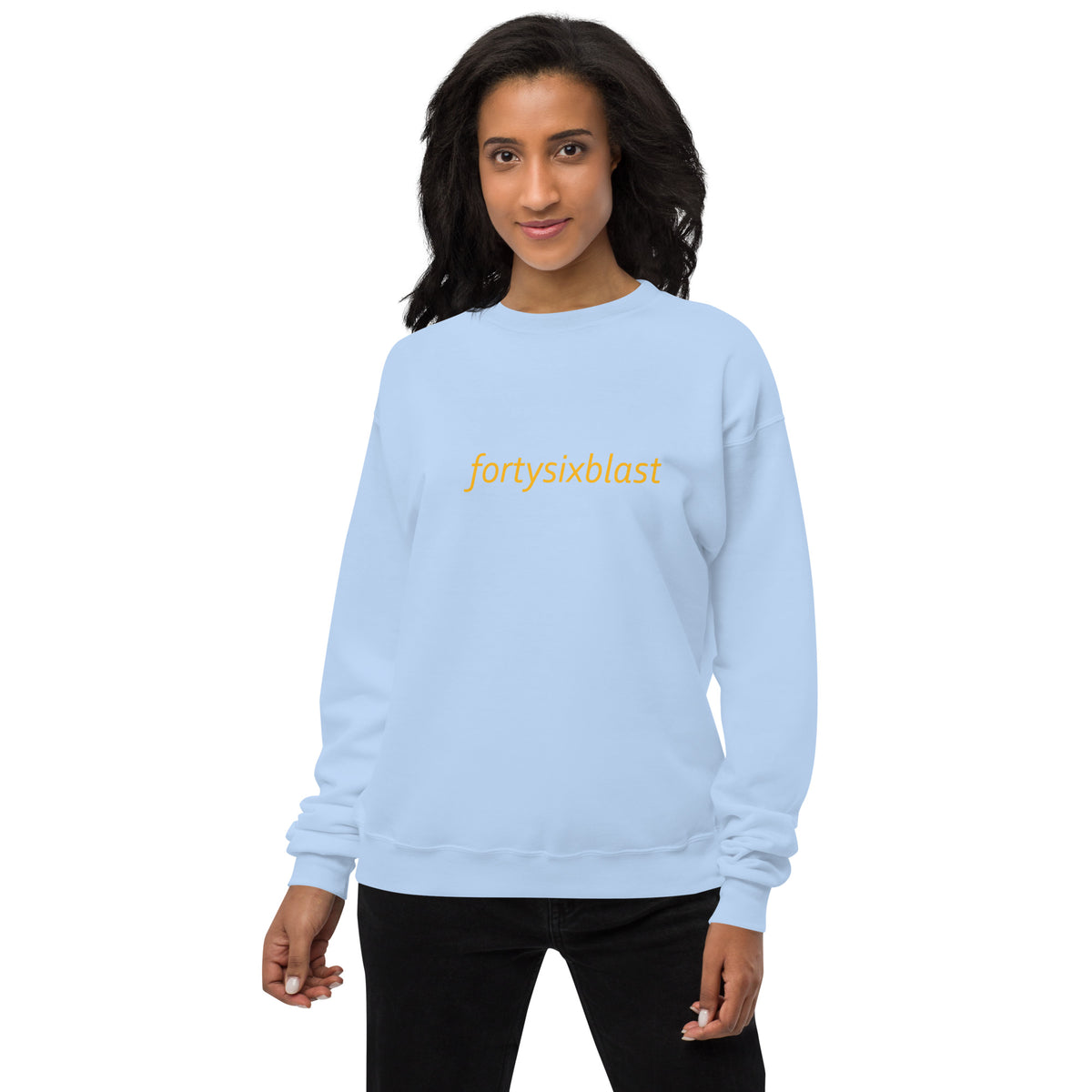 Unisex fleece sweatshirt