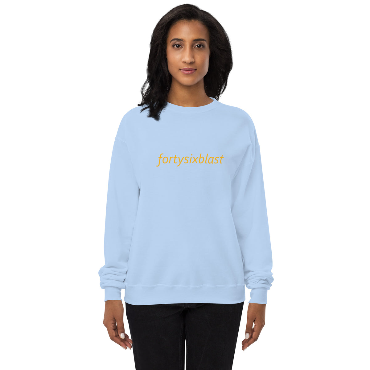 Unisex fleece sweatshirt