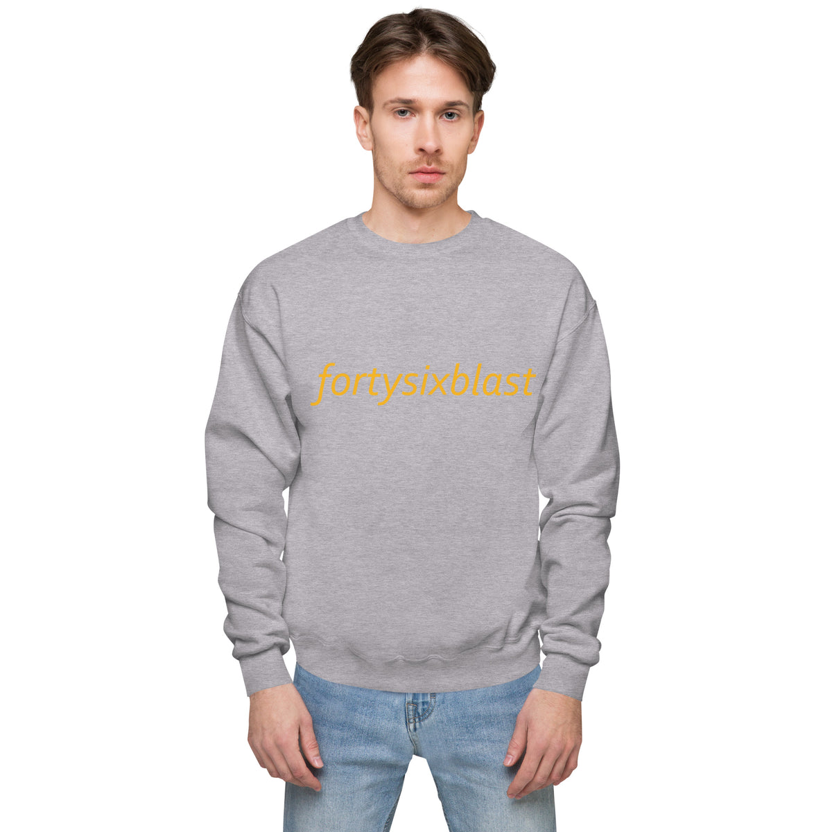 Unisex fleece sweatshirt