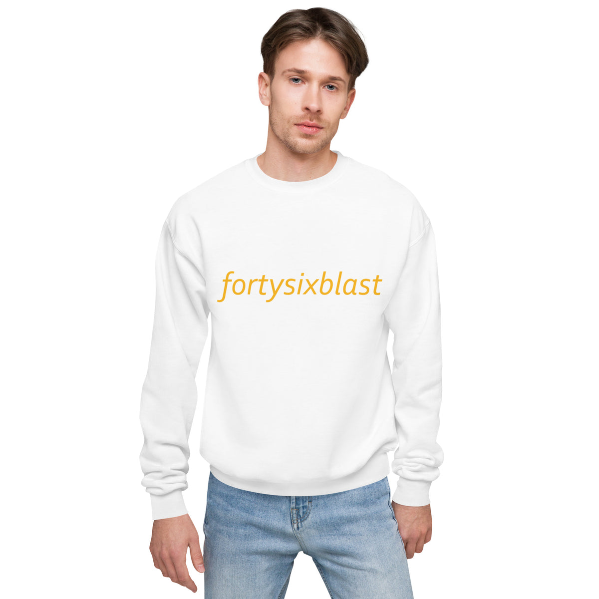 Unisex fleece sweatshirt