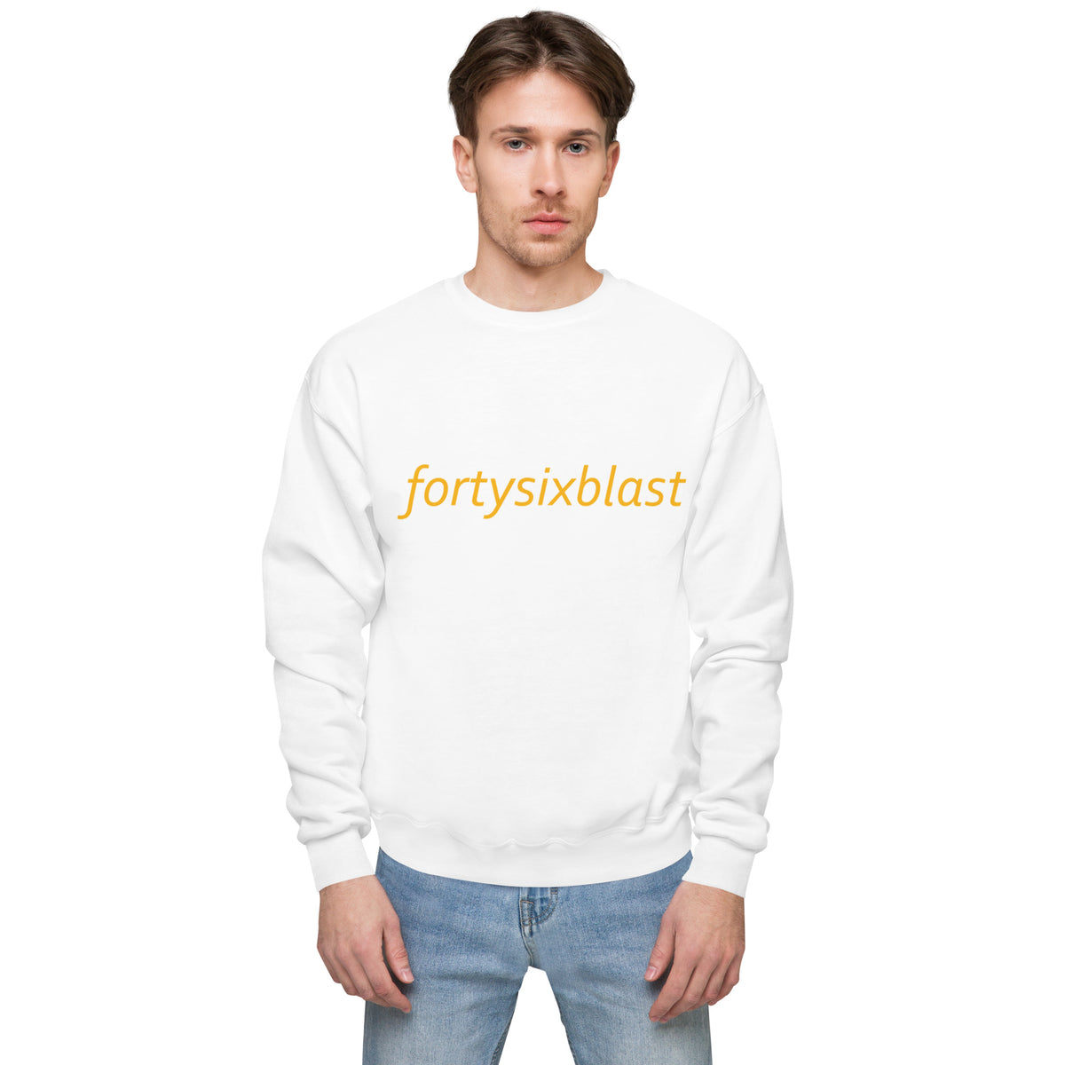 Unisex fleece sweatshirt